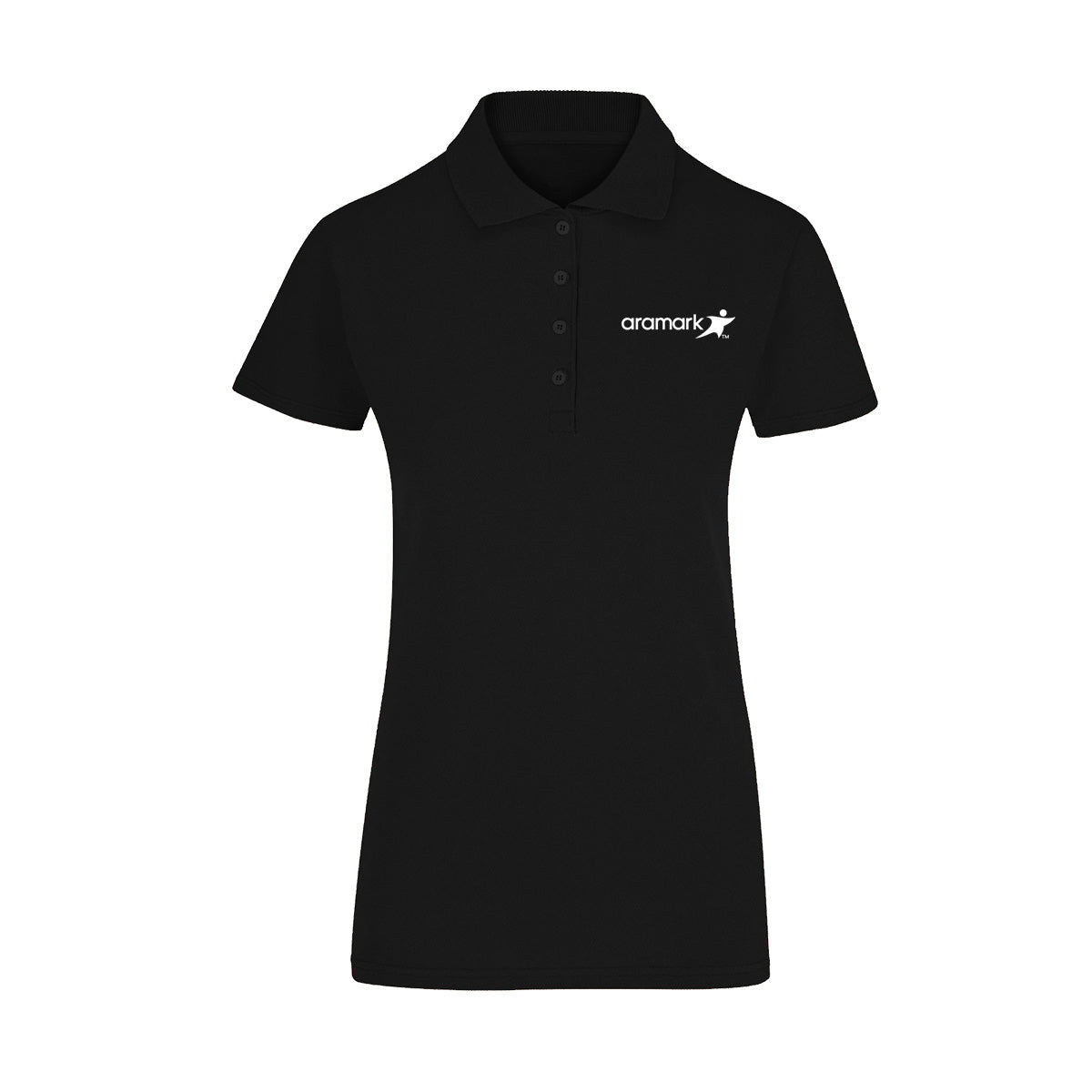 AMK008 / PLAYERA TIPO POLO DAMA CON BORDADO ARAMARK