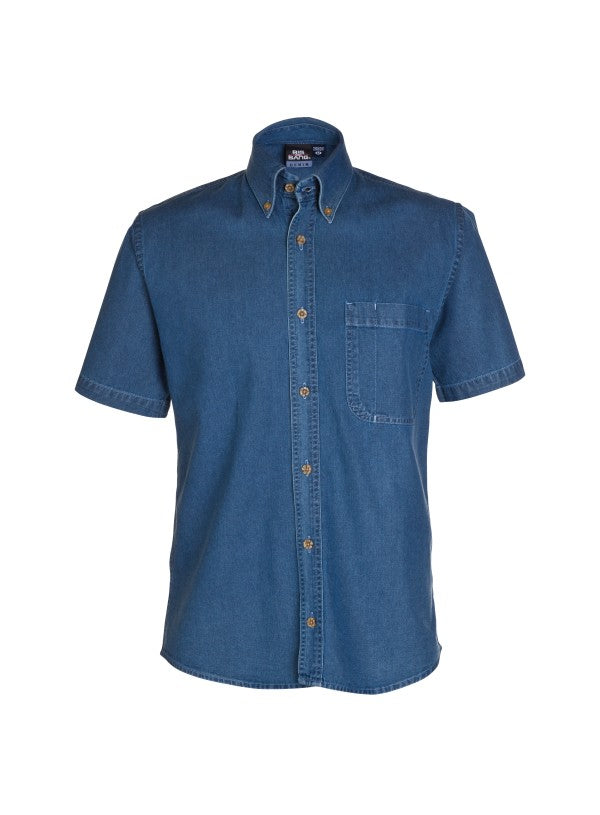 BIG BANG / CAMISA DENIM MEZCLILLA MANGA CORTA