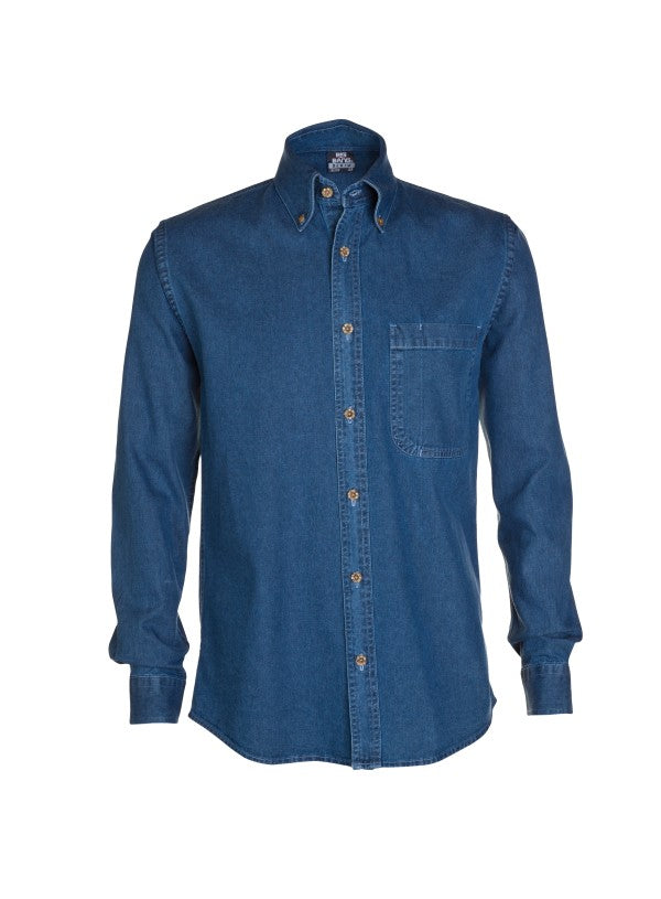 BIG BANG / CAMISA DENIM MEZCLILLA MANGA LARGA