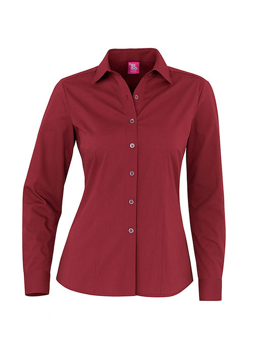BIBO / BLUSA GABARDINA MANGA LARGA