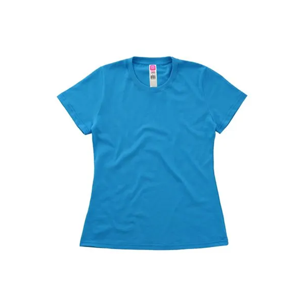 EUROCOTTON / PLAYERA DAMA CUELLO REDONDO MANGA CORTA