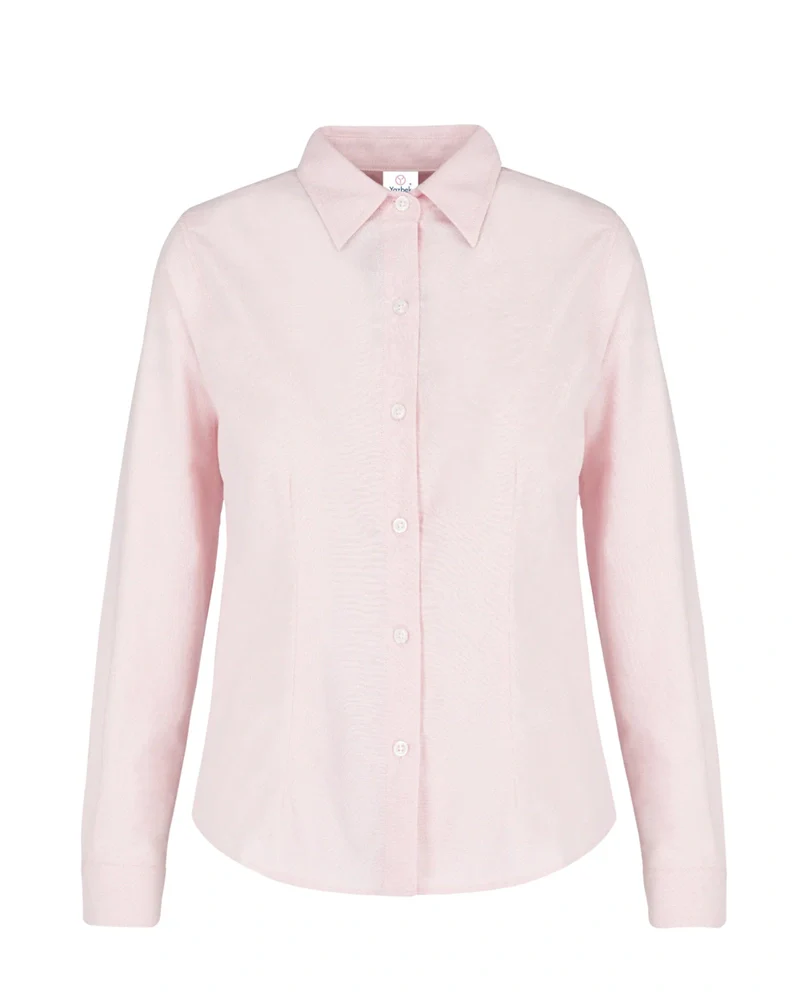 YAZBEK / BLUSA OXFORD MANGA LARGA DAMA