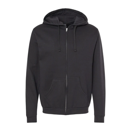 M&O / SUDADERA CON CAPUCHA, CANGURERA Y CIERRE UNISEX