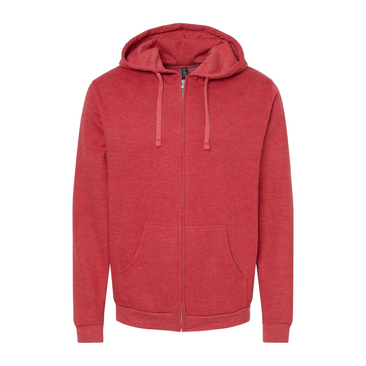 M&O / SUDADERA CON CAPUCHA, CANGURERA Y CIERRE UNISEX
