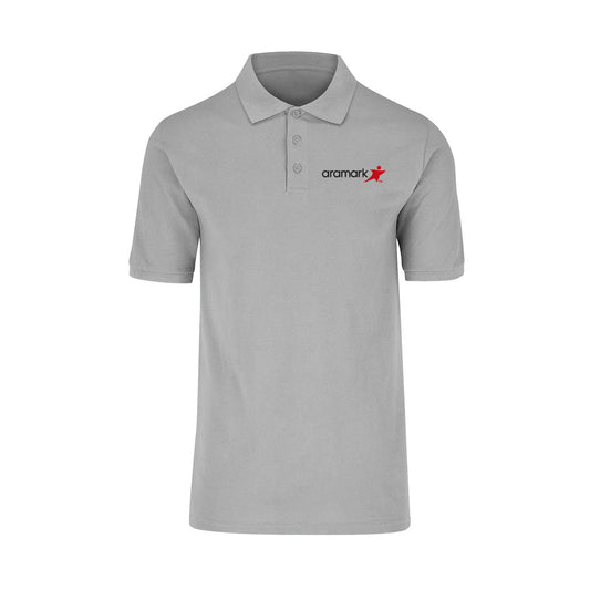AMK007 / PLAYERA TIPO POLO CABALLERO CON BORDADO ARAMARK