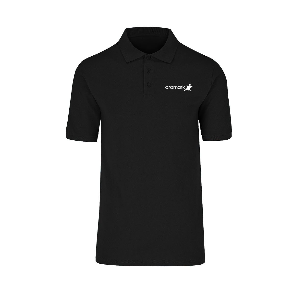 AMK007 / PLAYERA TIPO POLO CABALLERO CON BORDADO ARAMARK