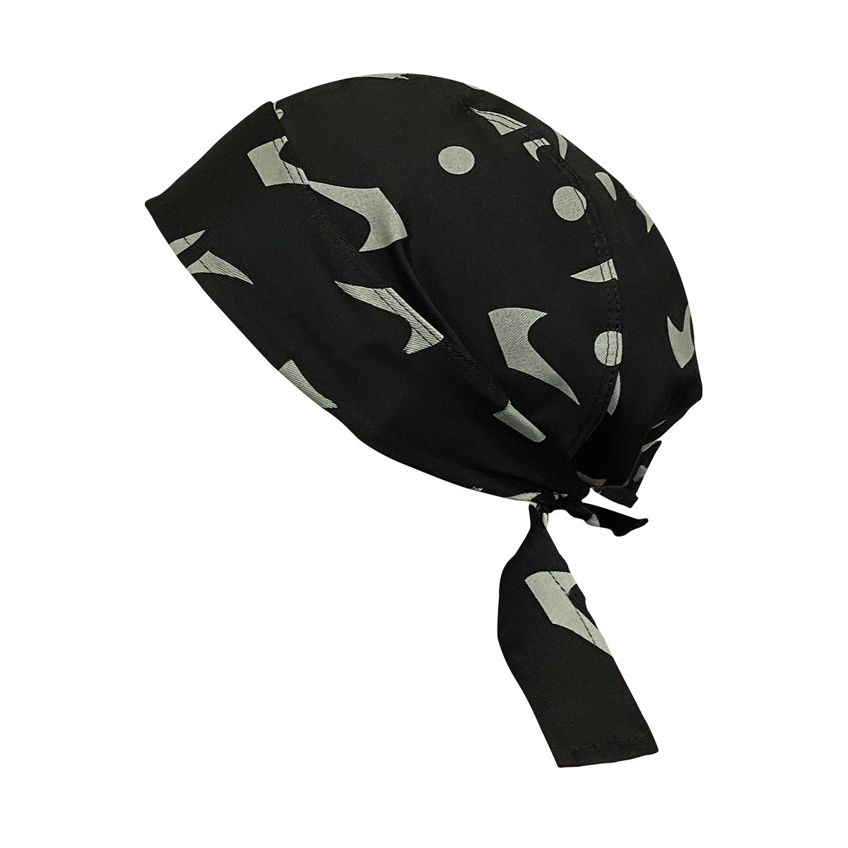 AMK028 / GORRO BEANNIE ESTAMPADO GRIS