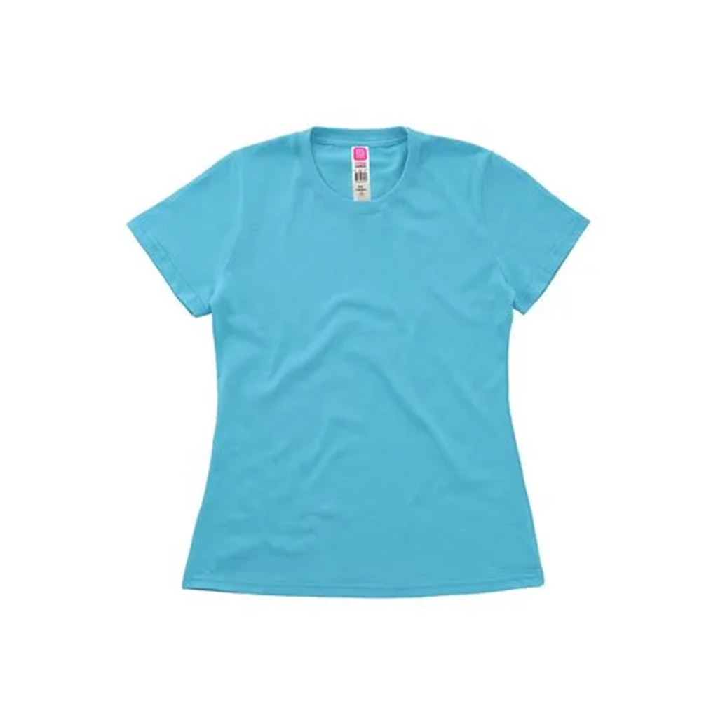 EUROCOTTON / PLAYERA DAMA CUELLO REDONDO MANGA CORTA