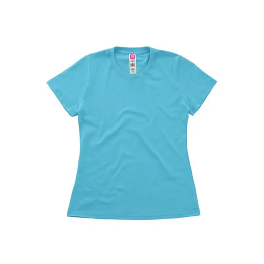 EUROCOTTON / PLAYERA DAMA CUELLO REDONDO MANGA CORTA