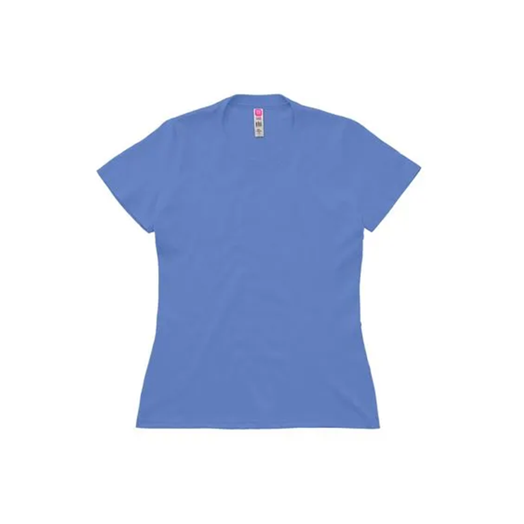 EUROCOTTON / PLAYERA DAMA CUELLO REDONDO MANGA CORTA