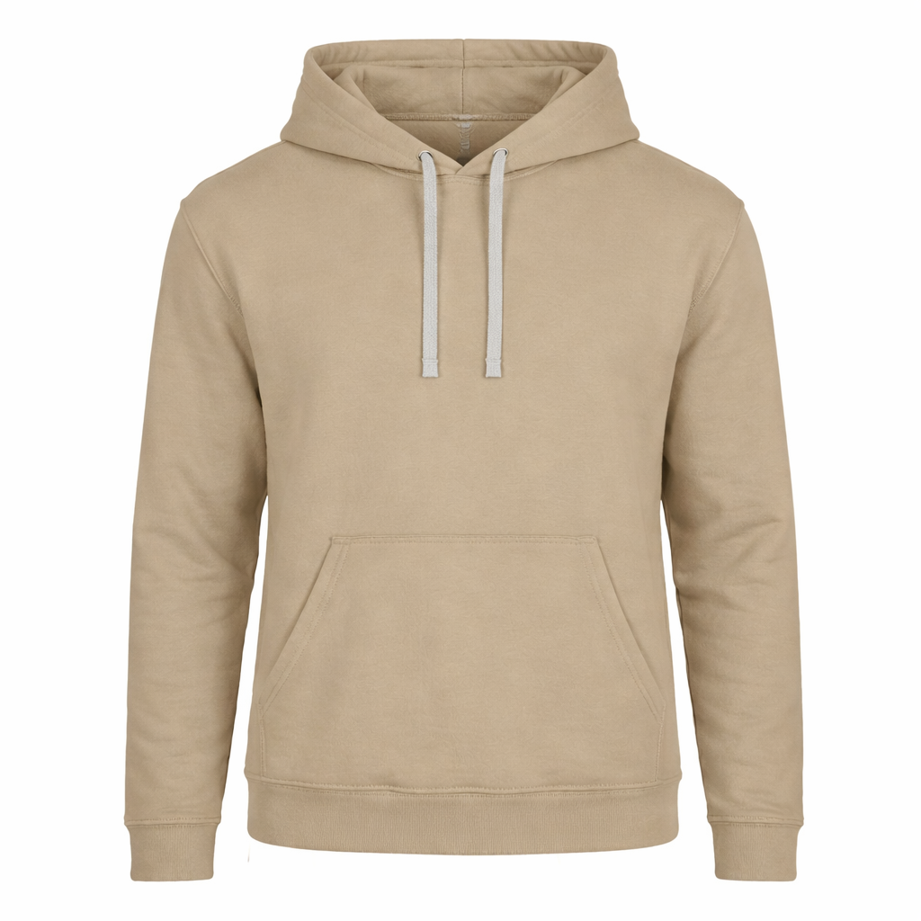 EUROCOTTON / SUDADERA PREMIUM UNISEX CON GORRO Y CANGURERA