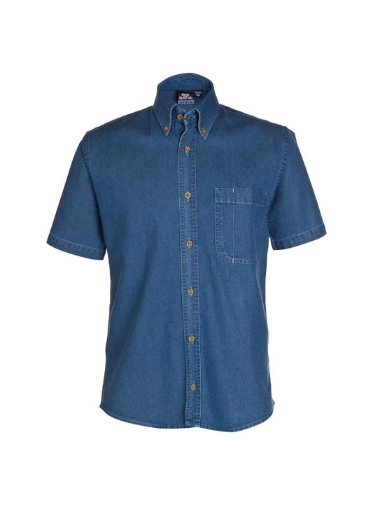 BIG BANG / CAMISA DENIM MEZCLILLA MANGA CORTA