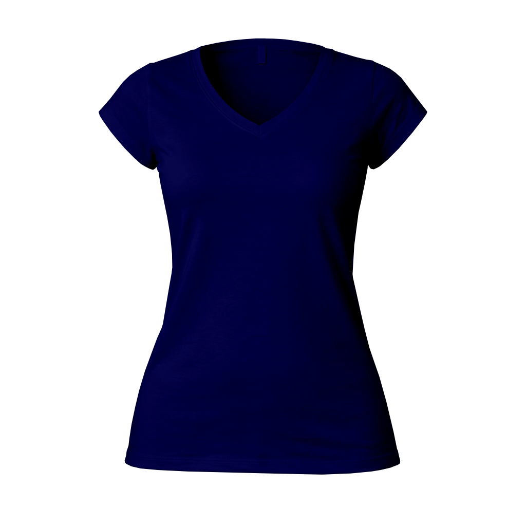 MARK / PLAYERA CUELLO V MANGA CORTA DAMA