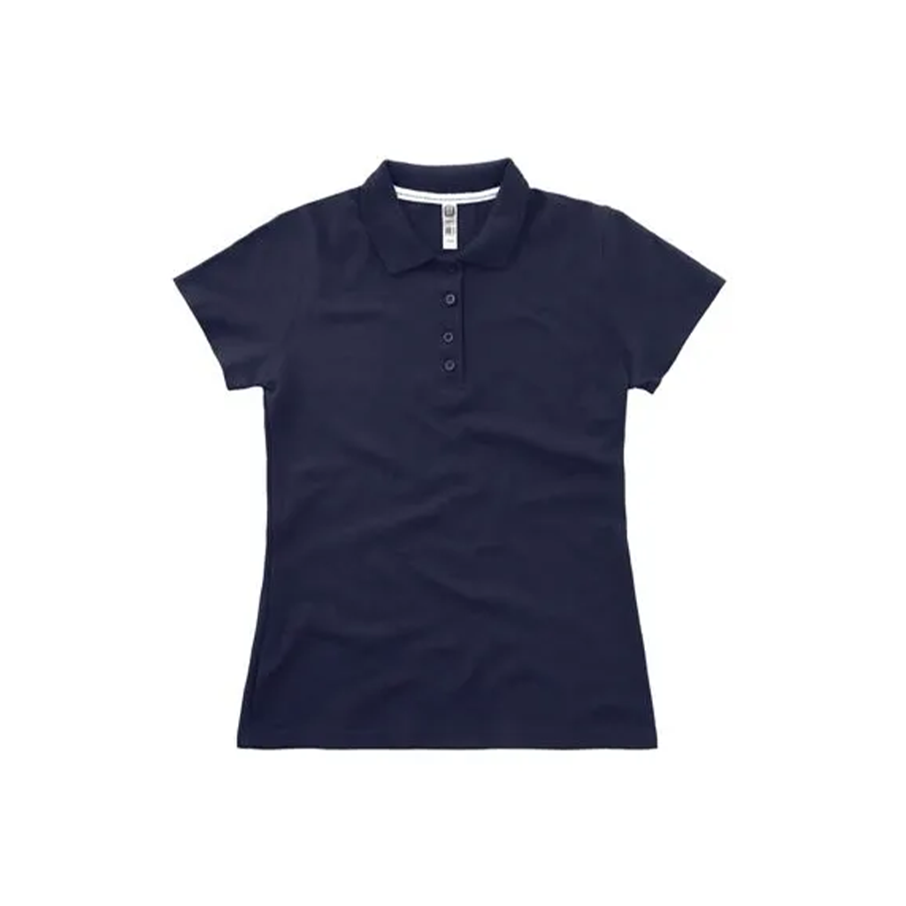 EUROCOTTON / PLAYERA DAMA TIPO POLO PREMIUM.