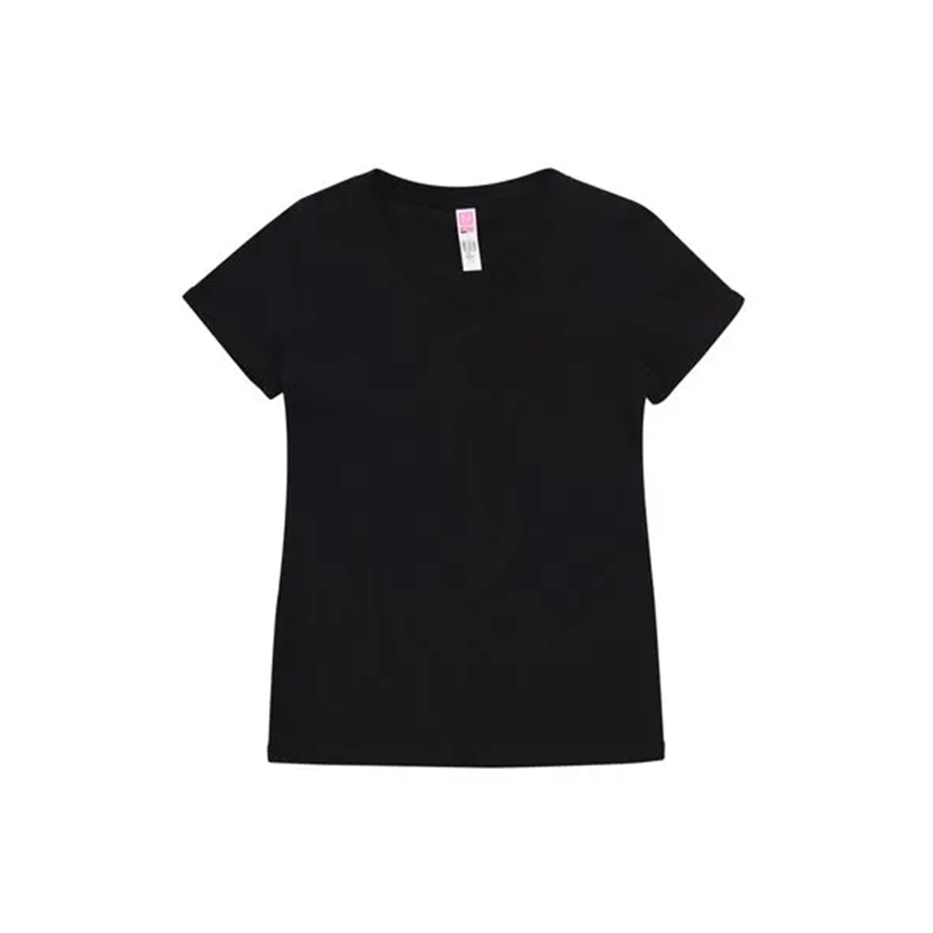 EUROCOTTON / PLAYERA DAMA CUELLO V MANGA CORTA