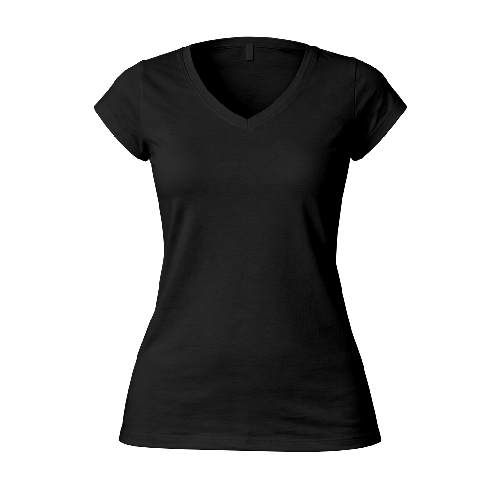 MARK / PLAYERA CUELLO V MANGA CORTA DAMA