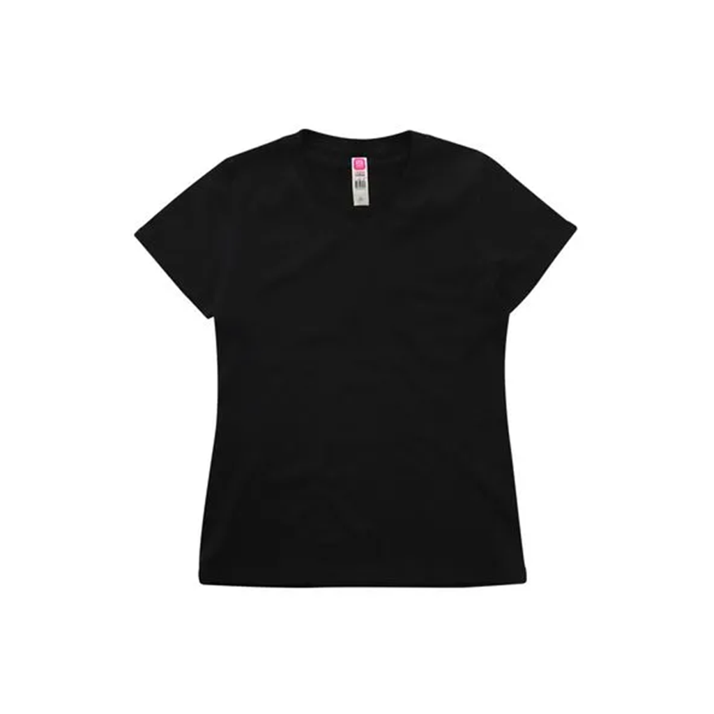 EUROCOTTON / PLAYERA DAMA CUELLO REDONDO MANGA CORTA
