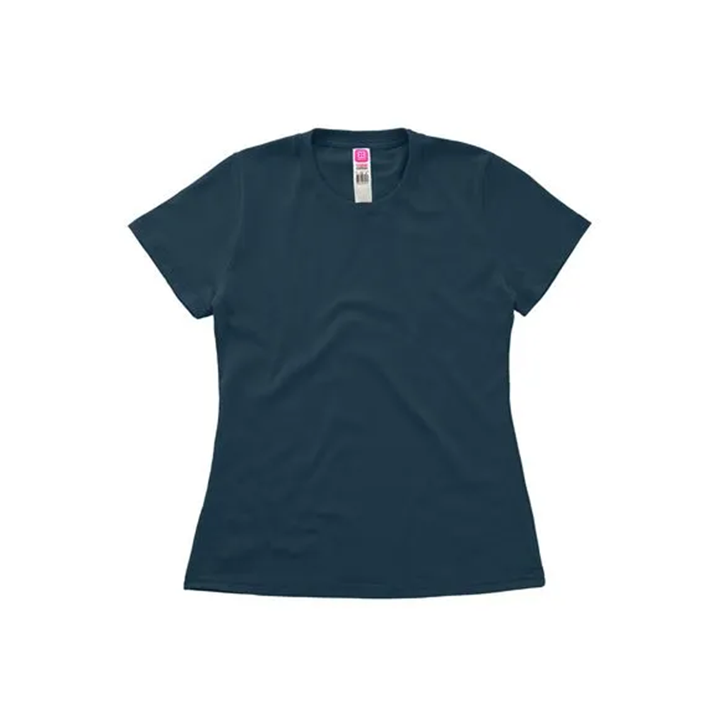 EUROCOTTON / PLAYERA DAMA CUELLO REDONDO MANGA CORTA