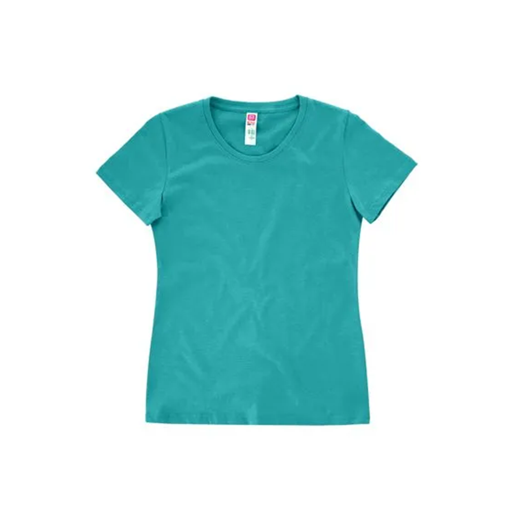 EUROCOTTON / PLAYERA DAMA CUELLO REDONDO MANGA CORTA