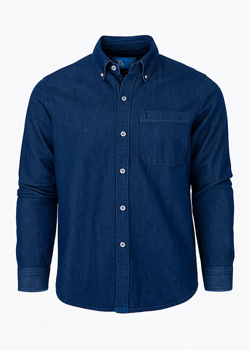 BIBO / CAMISA MEZCLILLA MANGA LARGA