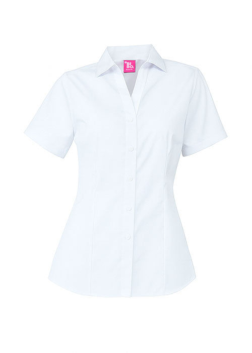 BIBO / BLUSA GABARDINA MANGA CORTA