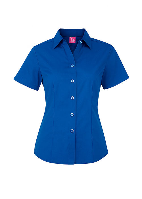 BIBO / BLUSA GABARDINA MANGA CORTA