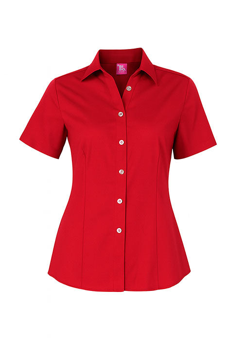 BIBO / BLUSA GABARDINA MANGA CORTA