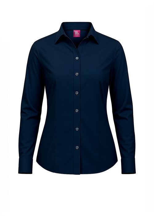 BIBO / BLUSA GABARDINA MANGA LARGA