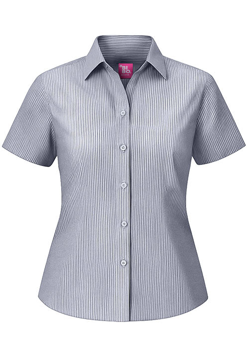 BIBO / BLUSA MIL RAYAS MANGA CORTA