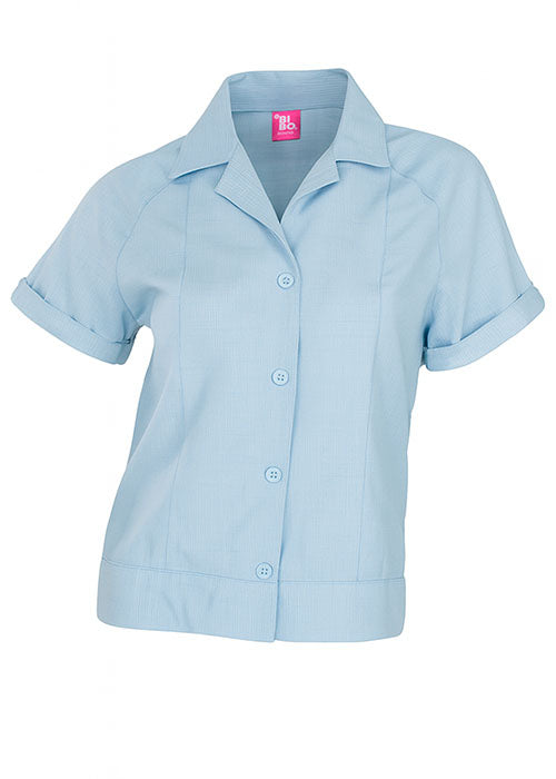 BIBO / BLUSA HABANA MANGA CORTA