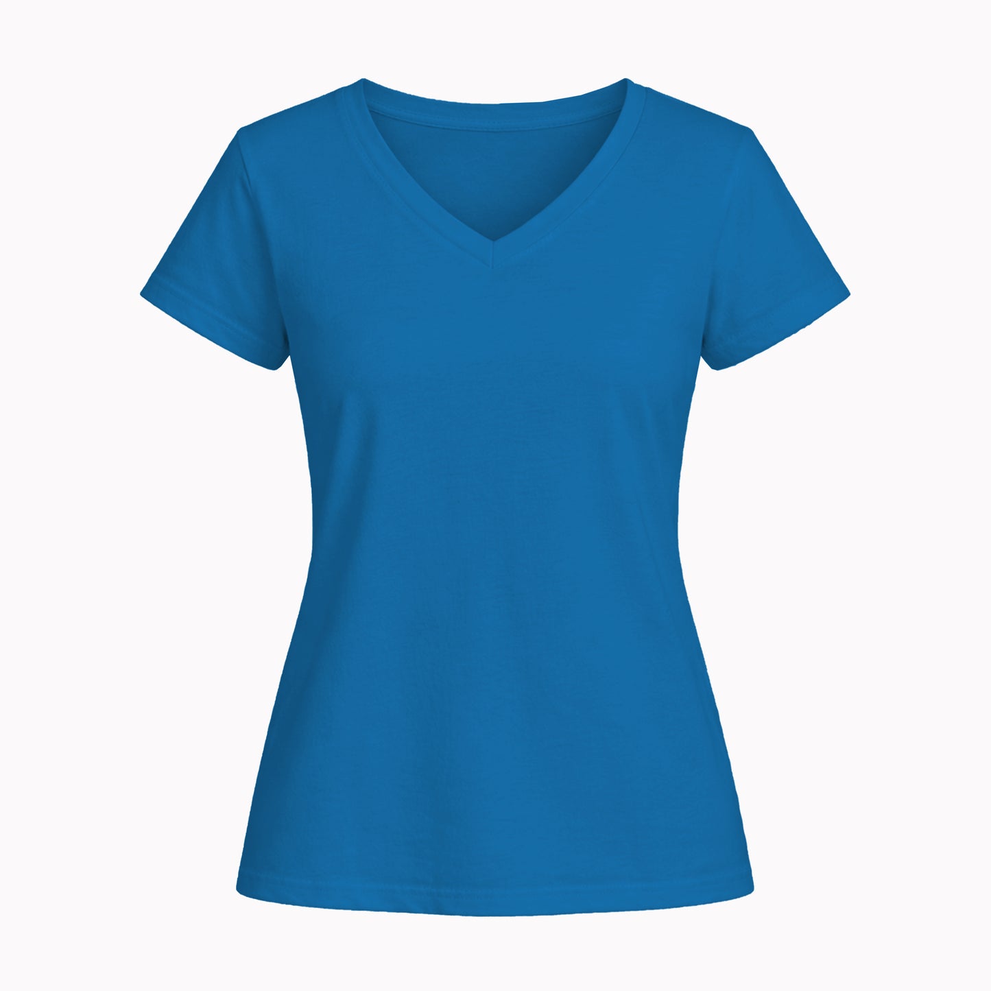 GILDAN 64V00L / PLAYERA CUELLO V MANGA CORTA MUJER