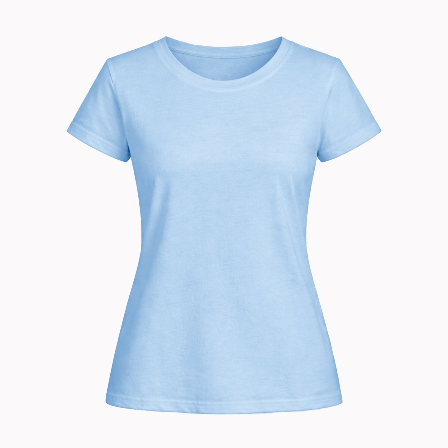 GILDAN 64000L / PLAYERA CUELLO REDONDO MANGA CORTA MUJER