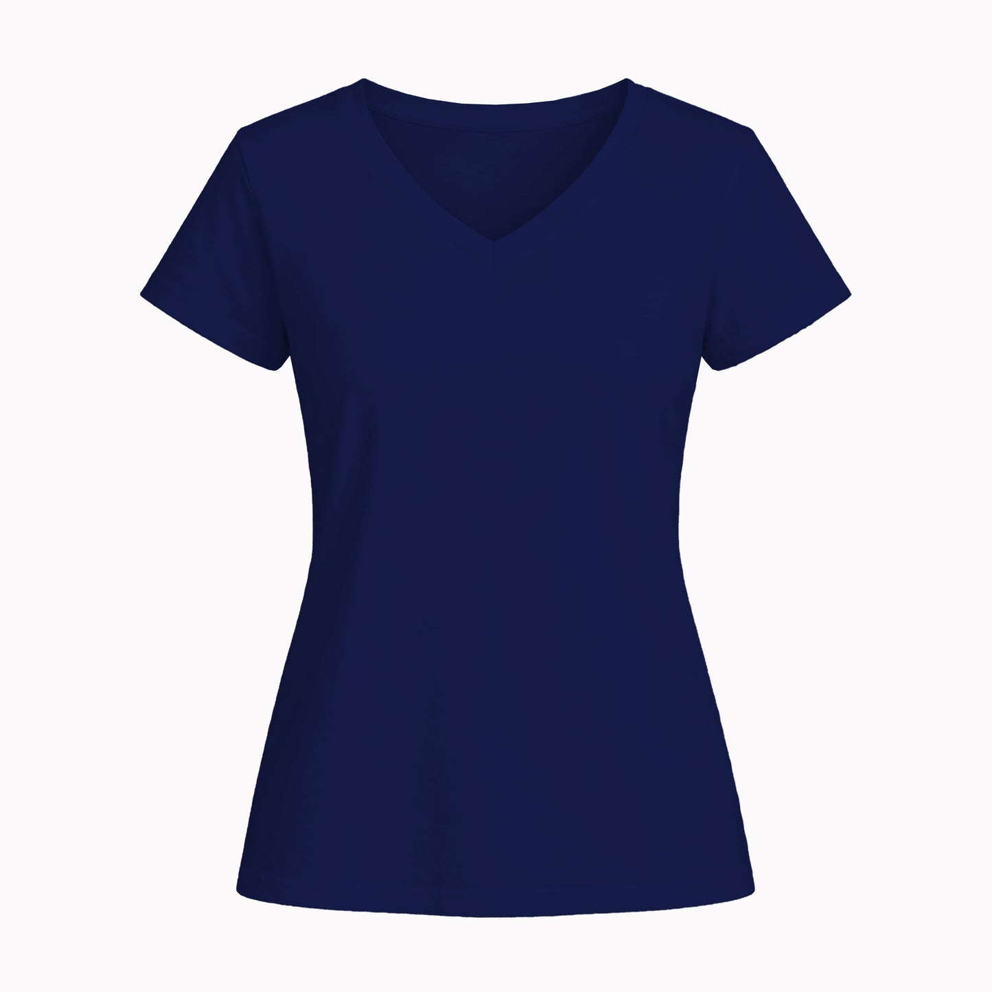 GILDAN 64V00L / PLAYERA CUELLO V MANGA CORTA MUJER