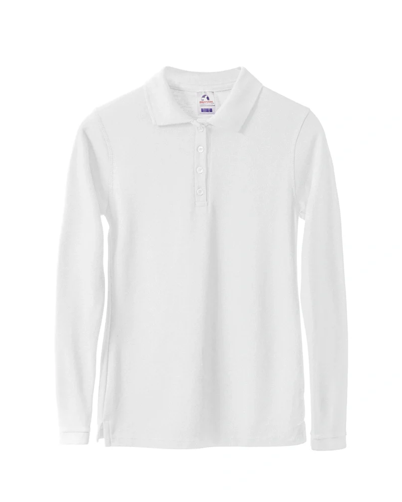 PLAYERYTEES 600DL / PLAYERA POLO MANGA LARGA MUJER