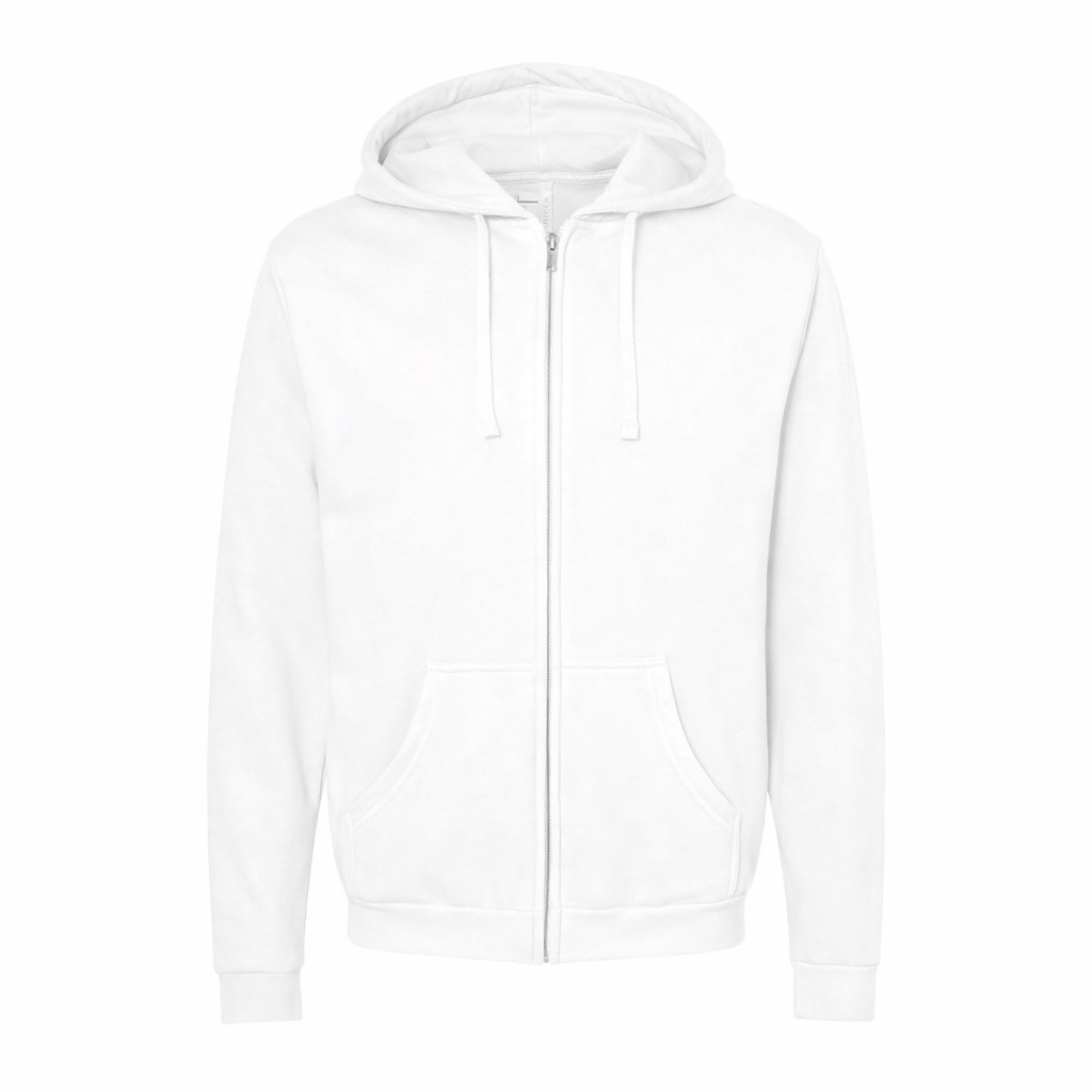 M&O / SUDADERA CON CAPUCHA, CANGURERA Y CIERRE UNISEX