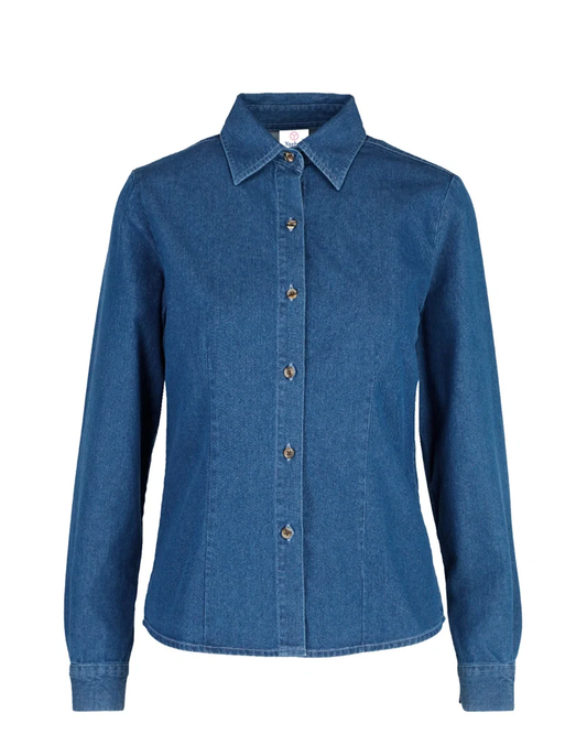 YAZBEK / BLUSA MEZCLILLA MANGA LARGA PARA DAMA
