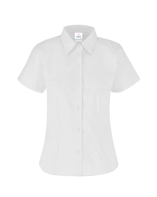 YAZBEK / BLUSA OXFORD MANGA CORTA DAMA