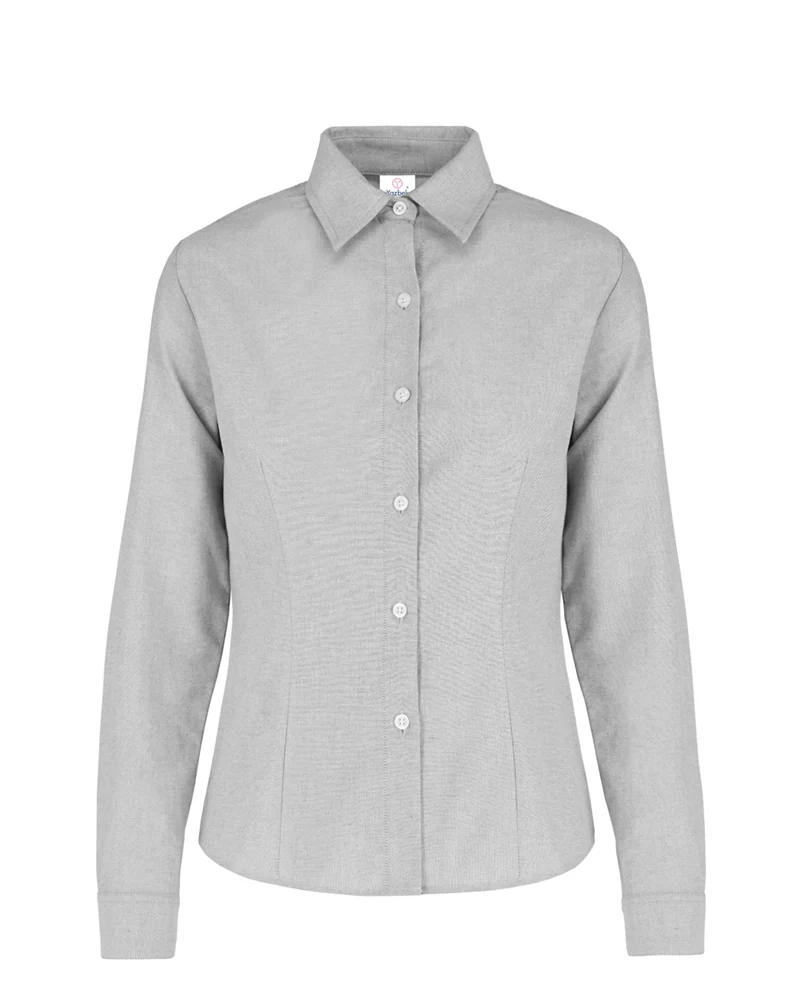 YAZBEK / BLUSA OXFORD MANGA LARGA DAMA