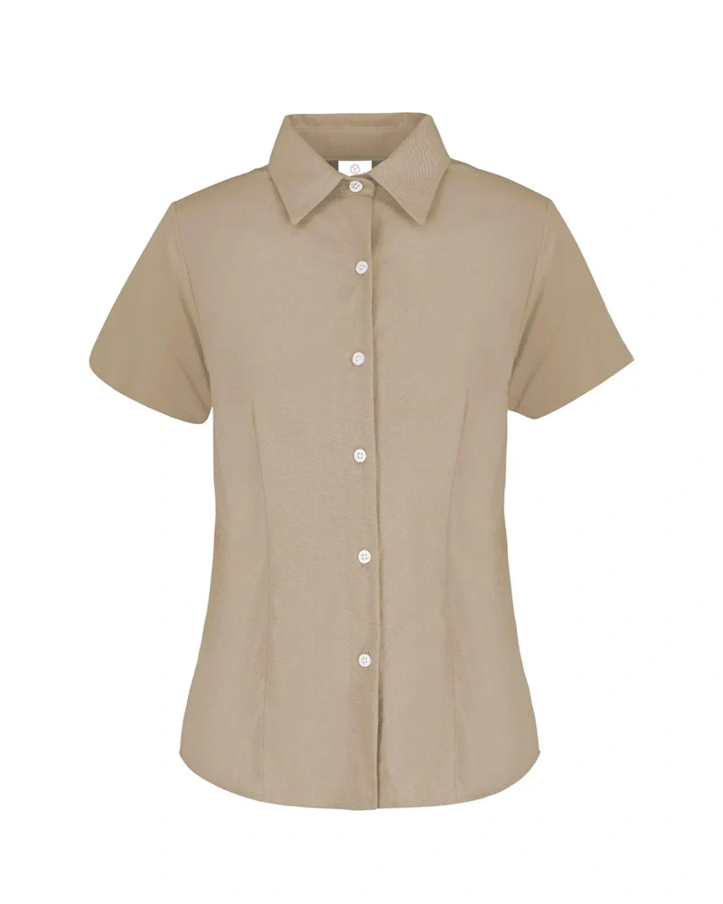 YAZBEK / BLUSA GABARDINA MANGA CORTA DAMA