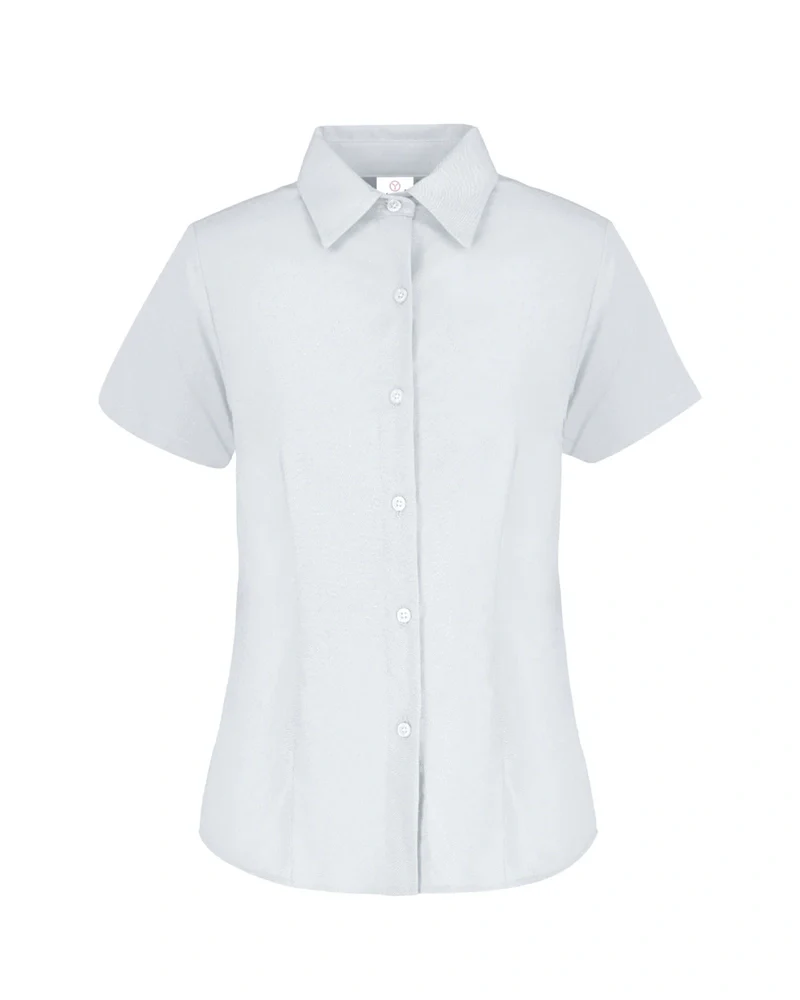 YAZBEK / BLUSA GABARDINA MANGA CORTA DAMA