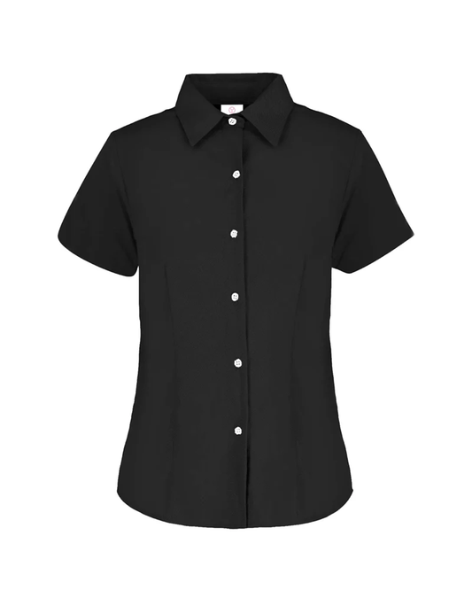 YAZBEK / BLUSA GABARDINA MANGA CORTA DAMA