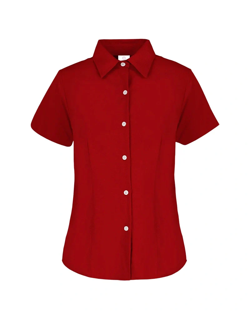 YAZBEK / BLUSA GABARDINA MANGA CORTA DAMA