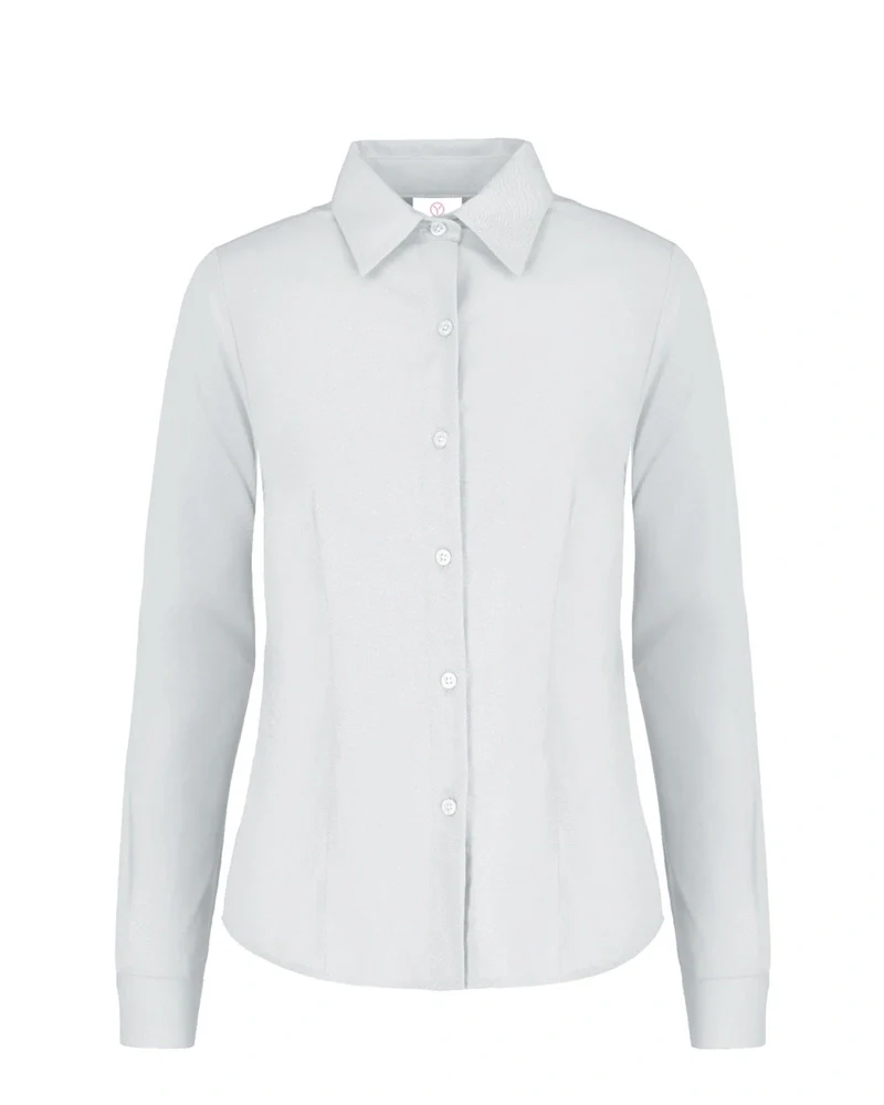 YAZBEK / BLUSA GABARDINA MANGA LARGA DAMA