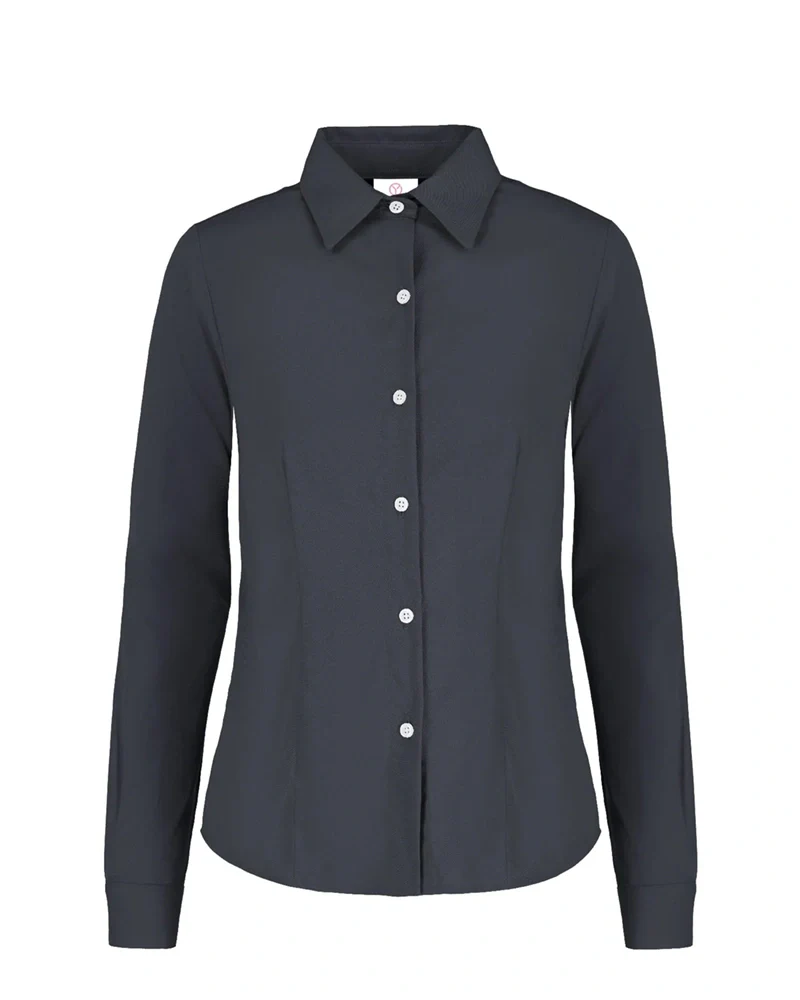 YAZBEK / BLUSA GABARDINA MANGA LARGA DAMA