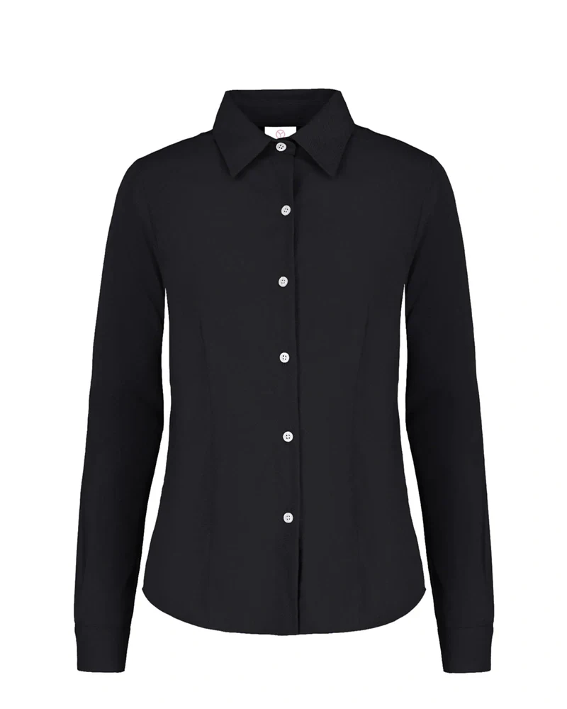 YAZBEK / BLUSA GABARDINA MANGA LARGA DAMA