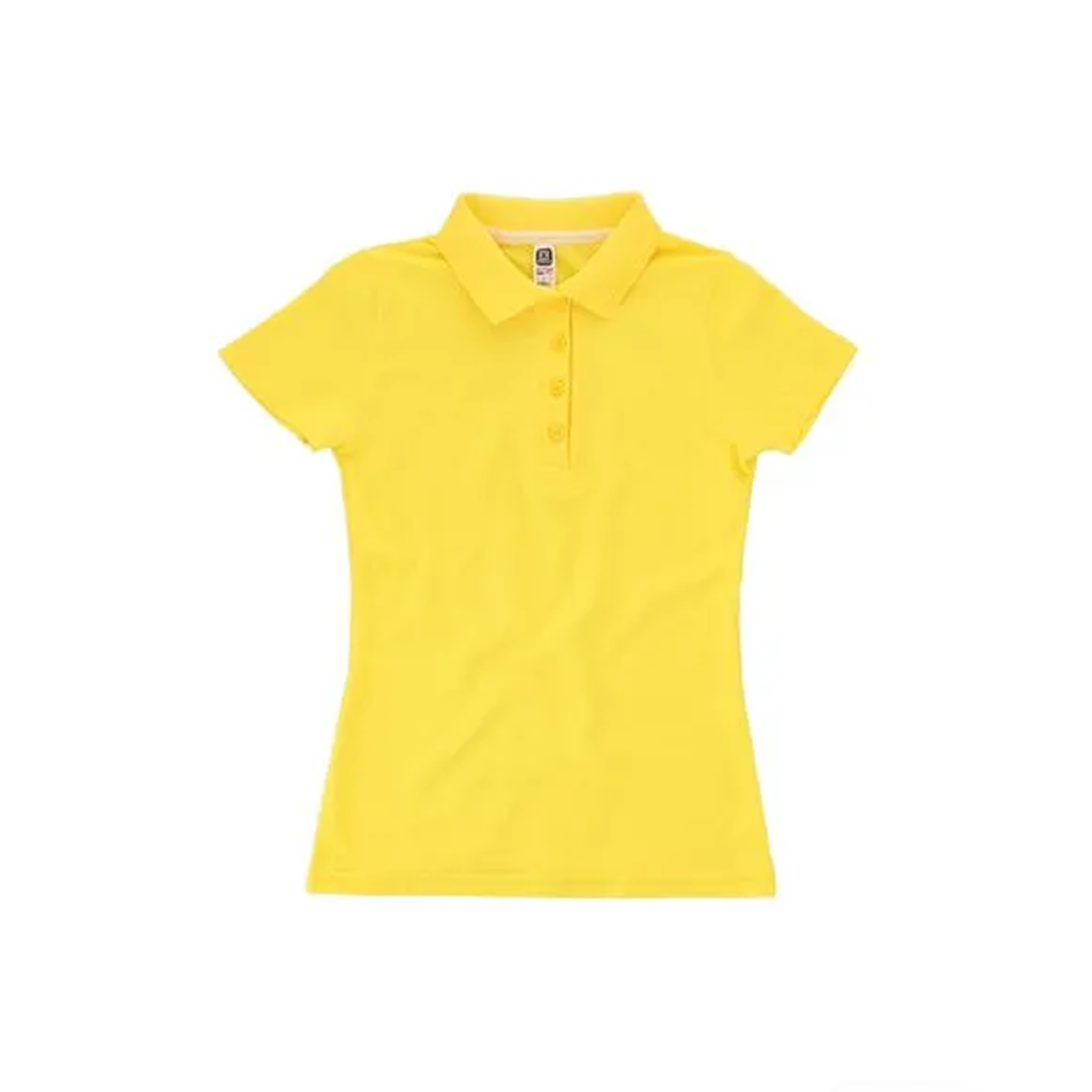 EUROCOTTON / PLAYERA DAMA TIPO POLO PREMIUM.