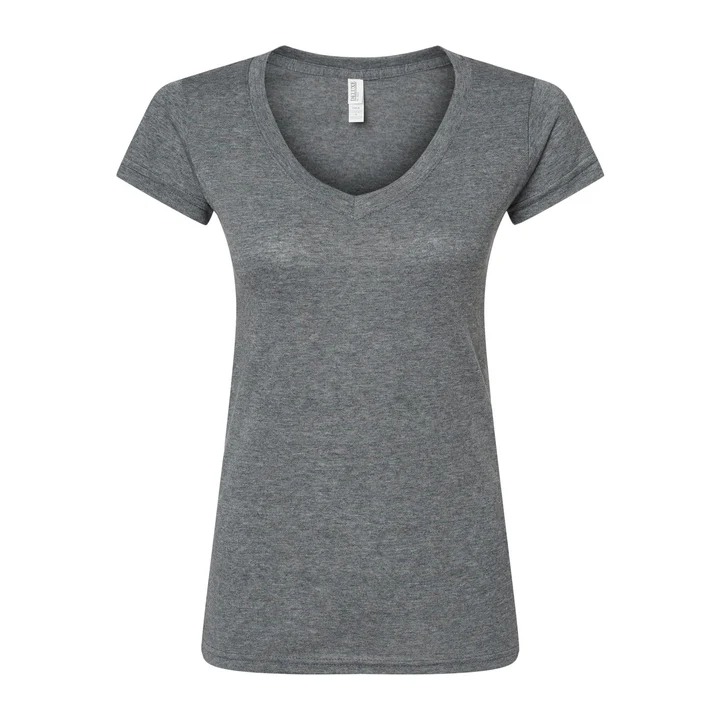 M&O / PLAYERA CUELLO V MANGA CORTA DAMA