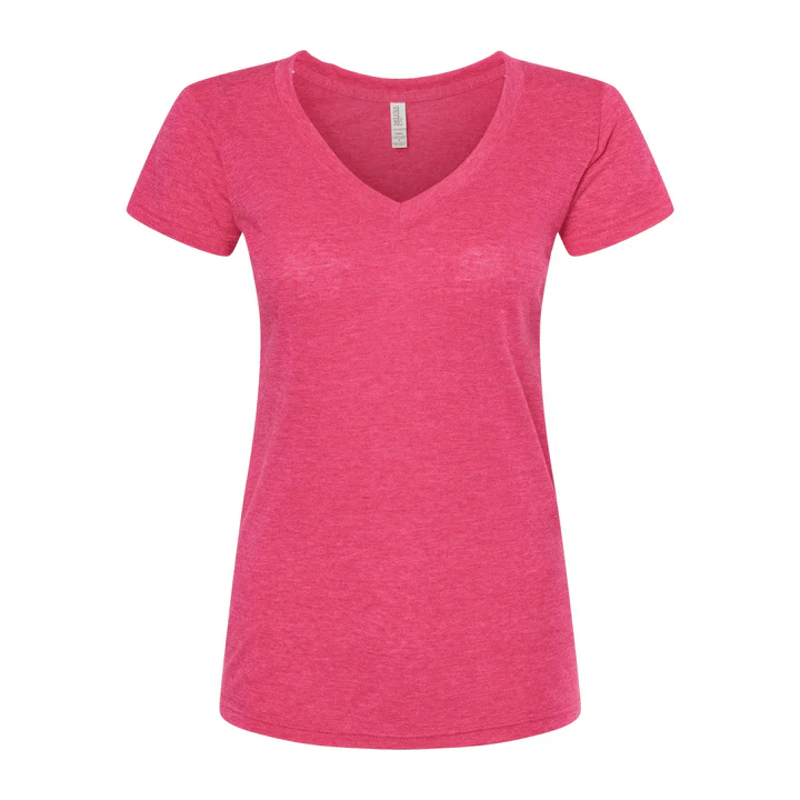 M&O / PLAYERA CUELLO V MANGA CORTA DAMA