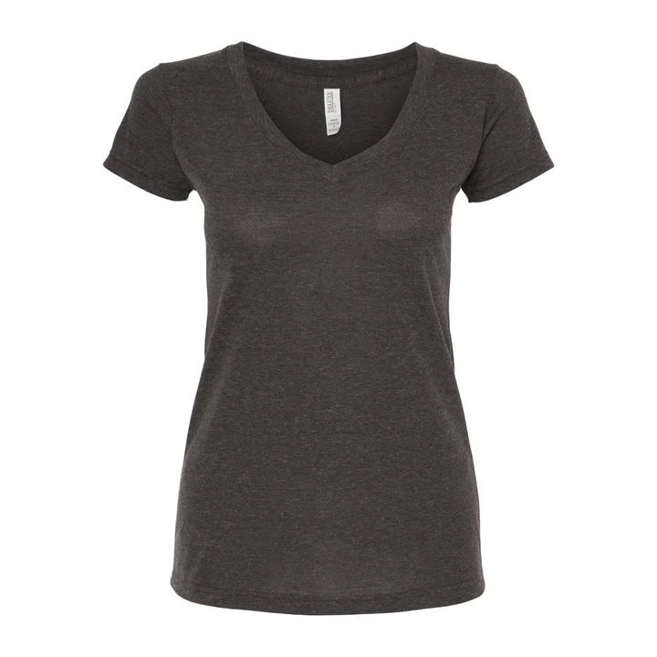 M&O / PLAYERA CUELLO V MANGA CORTA DAMA