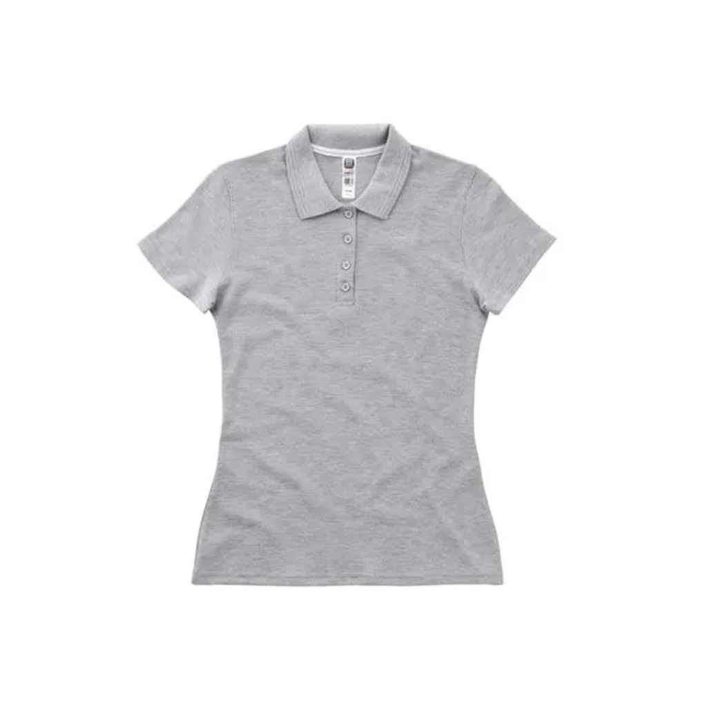EUROCOTTON / PLAYERA DAMA TIPO POLO PREMIUM.
